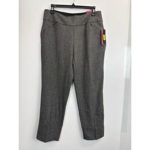 NEW Investmensts Pants Womens‎ 6R Park Ave Fit Secret Support Straight Pull On